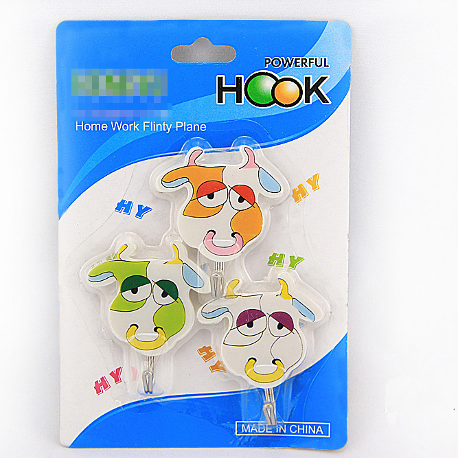 animal shaped plastic hooks/high quality hooks/adhensive hooks,Leisure Items