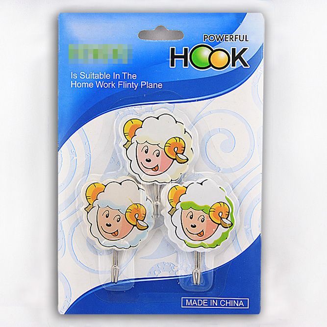 Sheep shaped adhensive hook/high quality hook,Leisure Items